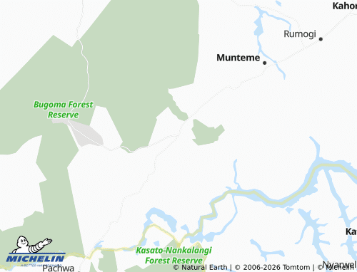 Mappa MICHELIN Kabwoya - ViaMichelin