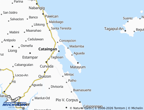 MICHELIN Aguada map - ViaMichelin