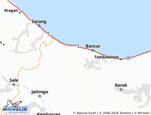 MICHELIN-Landkarte Sembungin - ViaMichelin