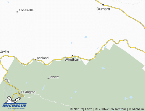 Carte MICHELIN Windham - ViaMichelin