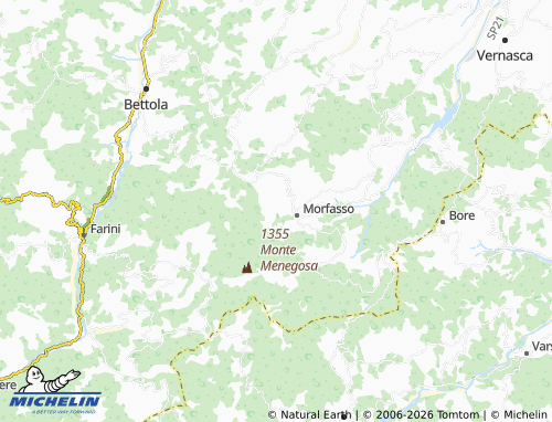 MICHELIN Rocchetta map - ViaMichelin