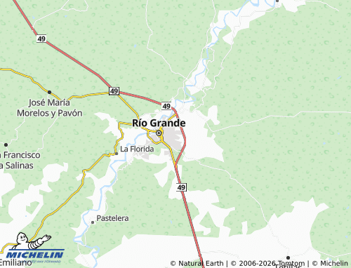 MICHELIN San Pedro map - ViaMichelin