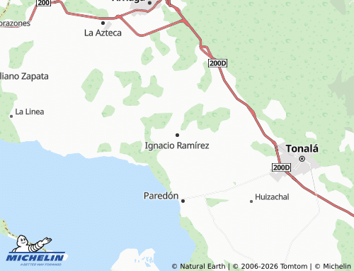 Mapa MICHELIN Ignacio Ramírez - ViaMichelin