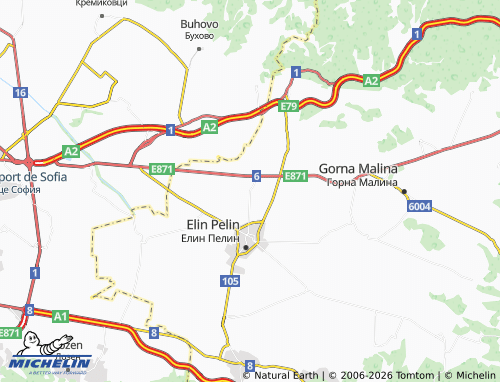 Mapa MICHELIN Grigorevo - ViaMichelin