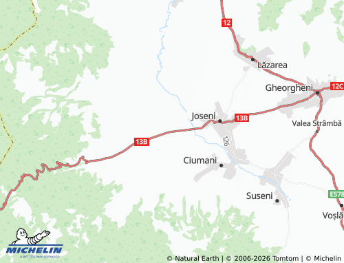 Mappa MICHELIN Borzont - ViaMichelin