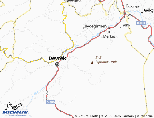 Mappa MICHELIN Hışıroğlu - ViaMichelin