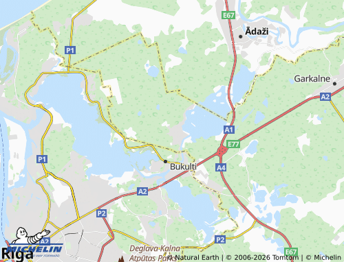 Mapa MICHELIN Bukulti - ViaMichelin