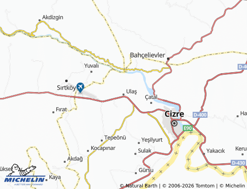 MICHELIN Ulaş map - ViaMichelin