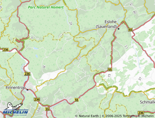 MICHELIN Serkenrode map - ViaMichelin