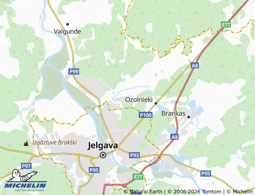 Mapa MICHELIN Kaugari - ViaMichelin