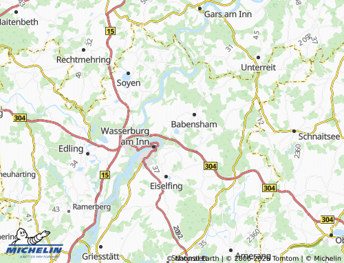 MICHELIN Penzing map - ViaMichelin