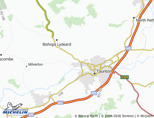 Carte MICHELIN Langford - ViaMichelin