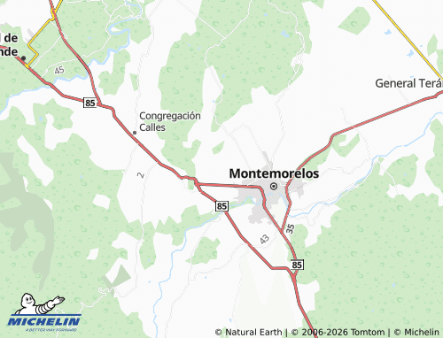 Mapa MICHELIN El Bajío - ViaMichelin