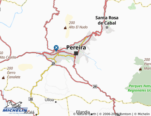 Carte MICHELIN Terminal de Transporte - ViaMichelin