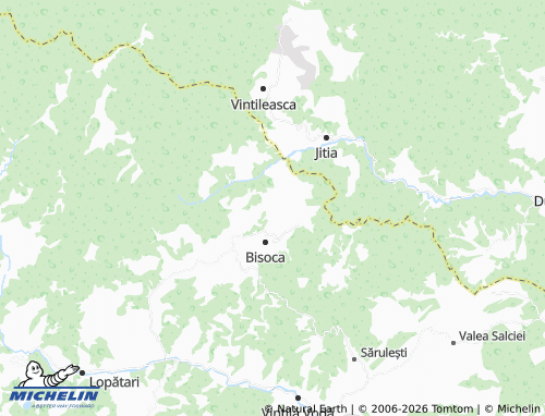 Mappa MICHELIN Șindrila - ViaMichelin