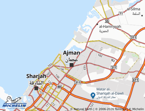 MICHELIN Safia map - ViaMichelin