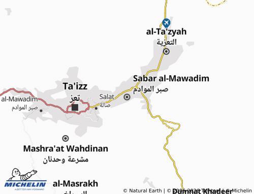 MICHELIN-Landkarte Sabar al-Mawadim - ViaMichelin
