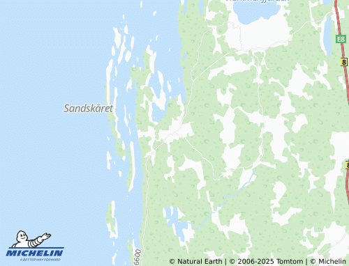 MICHELIN Skaftung map - ViaMichelin