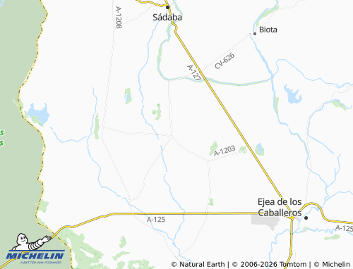 MICHELIN El Bayo map - ViaMichelin