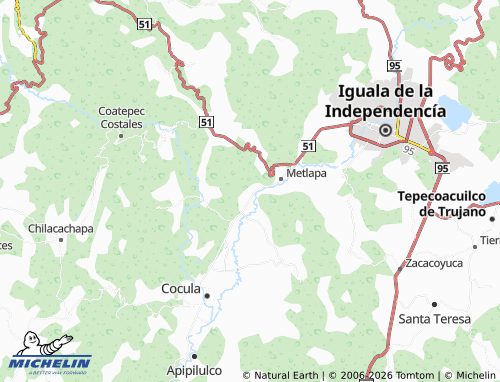 Mapa MICHELIN Mextitlán - ViaMichelin