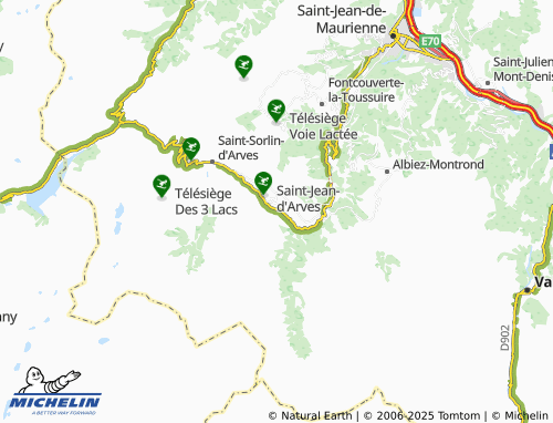 MICHELIN La Villette map - ViaMichelin