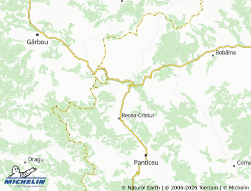 Mappa MICHELIN Căprioara - ViaMichelin