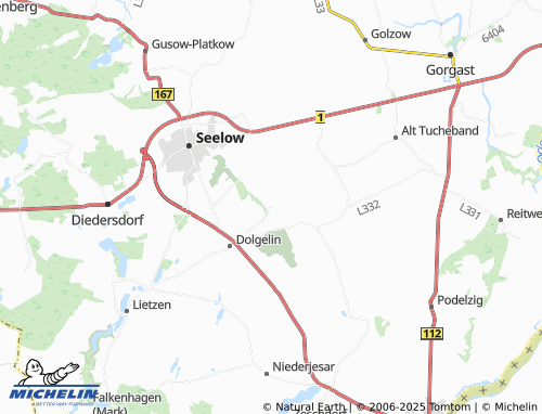 Mappa MICHELIN Friedensthal - ViaMichelin