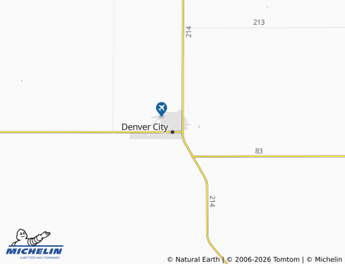 Carte MICHELIN Denver City - ViaMichelin