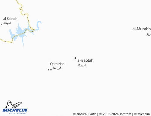MICHELIN-Landkarte al-Sabtah - ViaMichelin