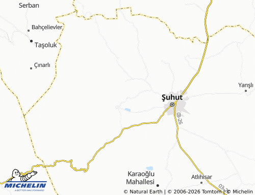 Kaart MICHELIN Akyuva - ViaMichelin