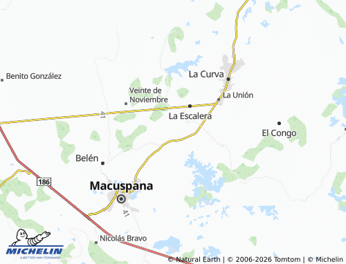 Mappa MICHELIN San Antonio - ViaMichelin
