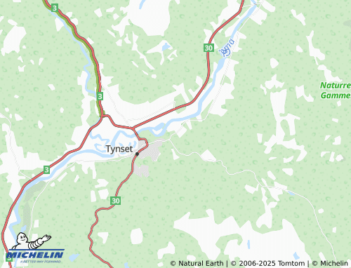 MICHELIN-Landkarte Bangen - ViaMichelin