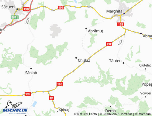 Mappa MICHELIN Chișlaz - ViaMichelin