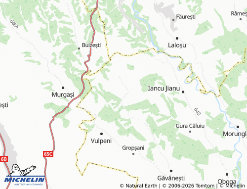 MICHELIN-Landkarte Dobrețu - ViaMichelin