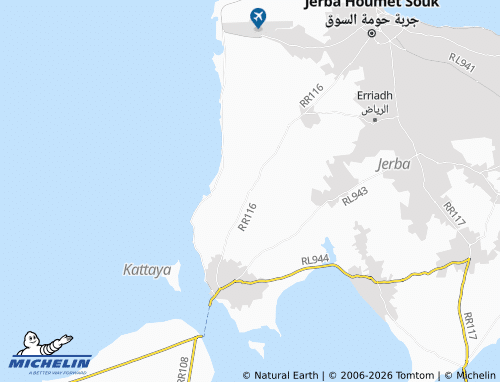Mappa MICHELIN al-'Ajeerah - ViaMichelin