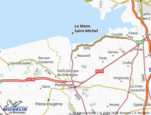 MICHELIN Beauvoir map - ViaMichelin