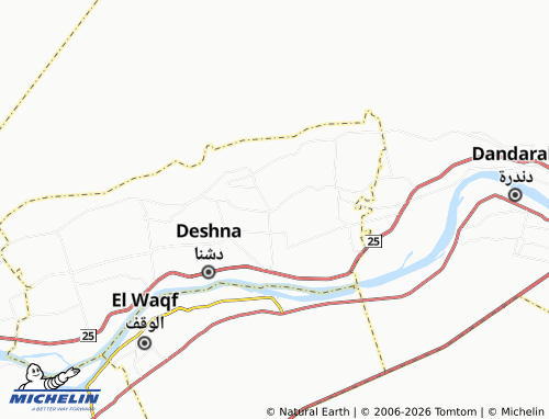 Mappa MICHELIN al-'Atayyat - ViaMichelin