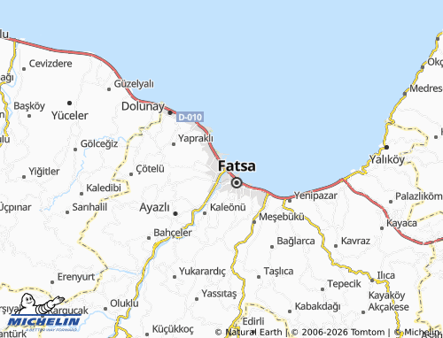 Mapa MICHELIN Evkaf - ViaMichelin