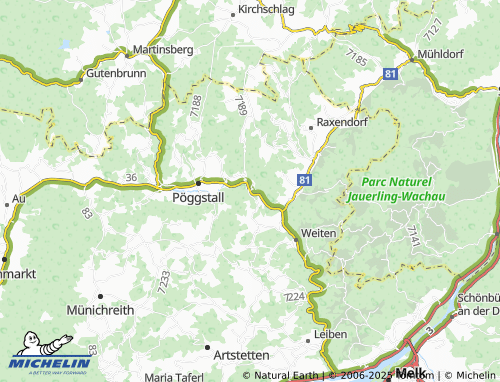 MICHELIN Streitwiesen map - ViaMichelin