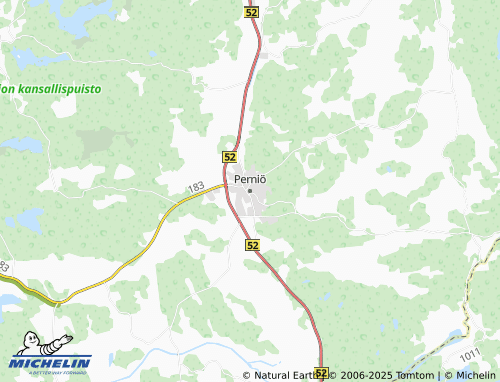 MICHELIN Perniö map - ViaMichelin