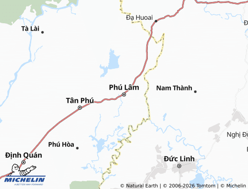 Mapa MICHELIN Phú Lâm - ViaMichelin