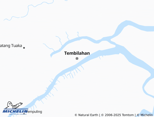 MICHELIN Tembilahan map - ViaMichelin