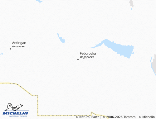 MICHELIN-Landkarte Fedorovka - ViaMichelin