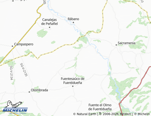 Mappa MICHELIN Aldeasoña - ViaMichelin