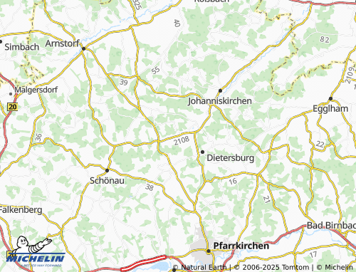 MICHELIN-Landkarte Eitting - ViaMichelin