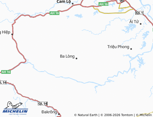 Mapa MICHELIN Ba Lòng - ViaMichelin