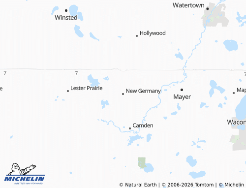 Mappa MICHELIN New Germany - ViaMichelin