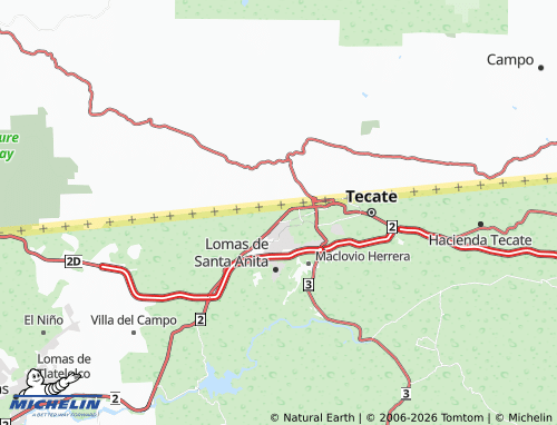 Mapa MICHELIN El Refugio - ViaMichelin