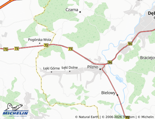 MICHELIN Wygoda map - ViaMichelin