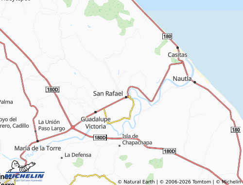 Mapa MICHELIN Gustavo del Valle - ViaMichelin